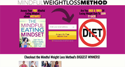 Desktop Screenshot of mindfulweightlossmethod.com